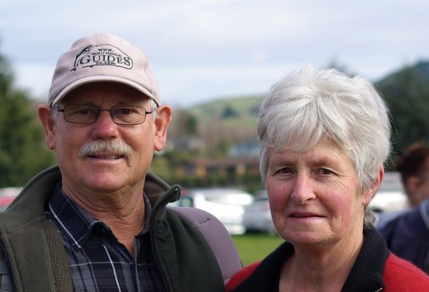 Ian and Frances Jenkins, hosts of Tui Lodge, Turangi